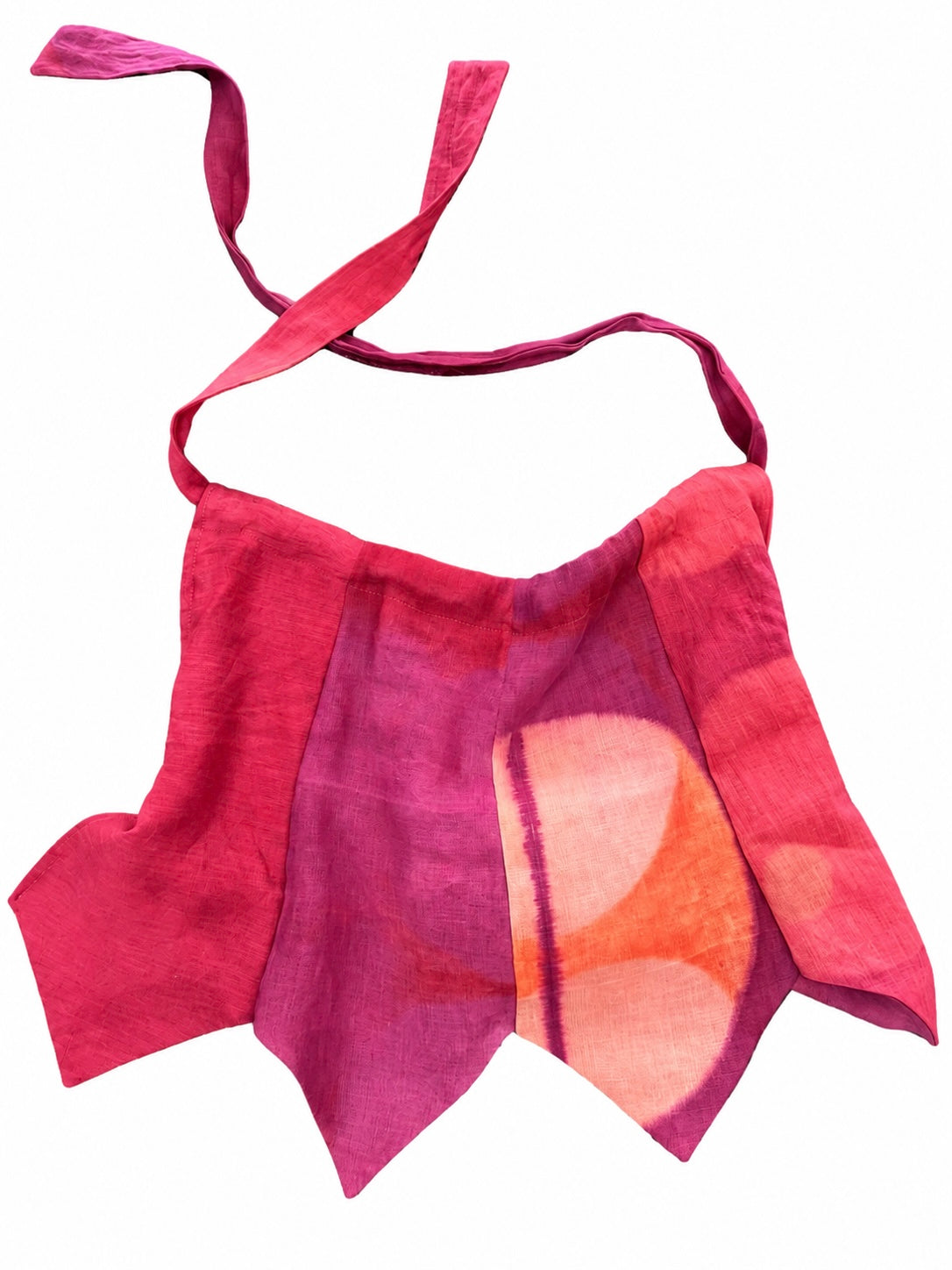 Ruby Hand-dyed Tie Top