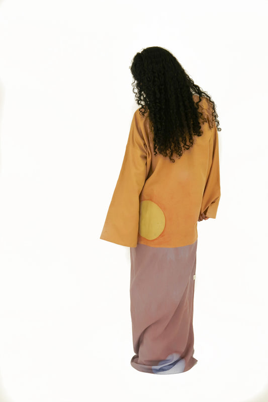 Sol Hand-dyed Abaya