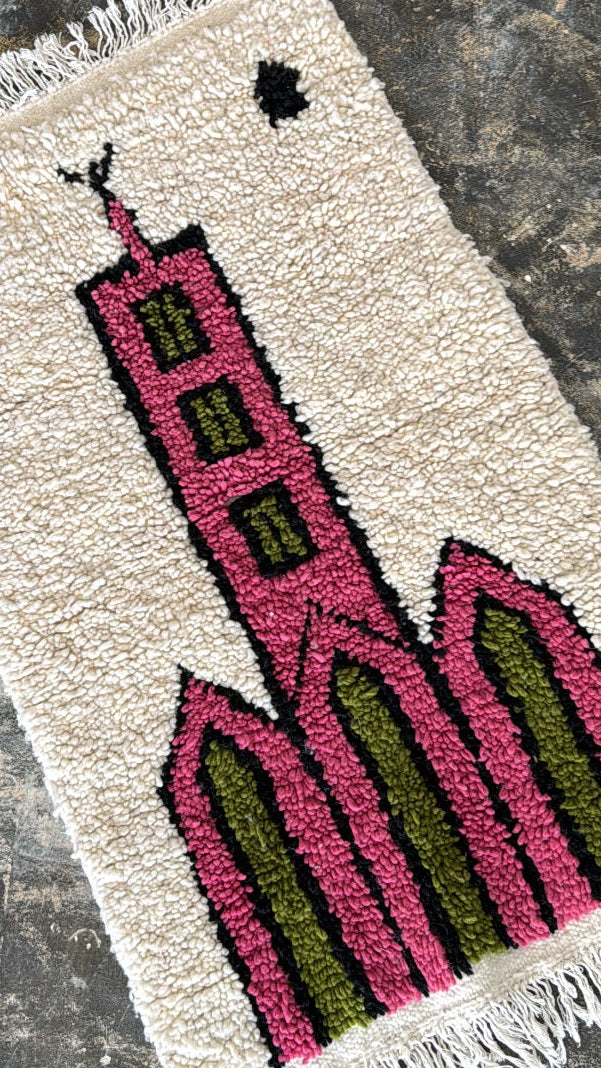 Girls Still Dream - Handwoven Mini Rug