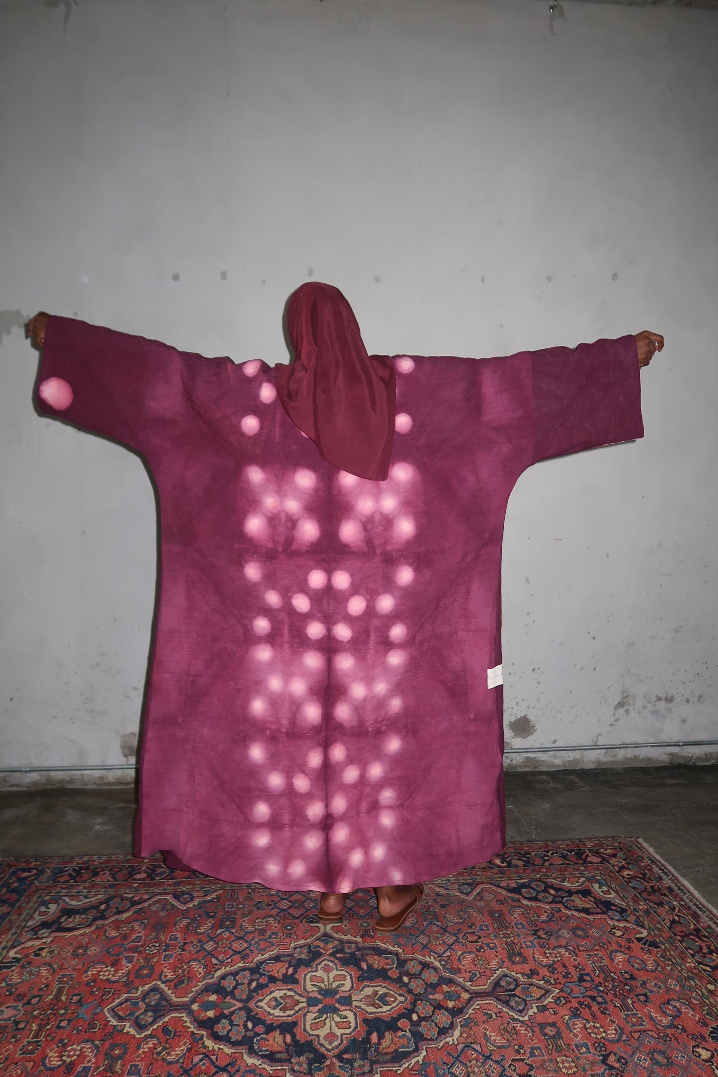 Crimson Handmade Abaya